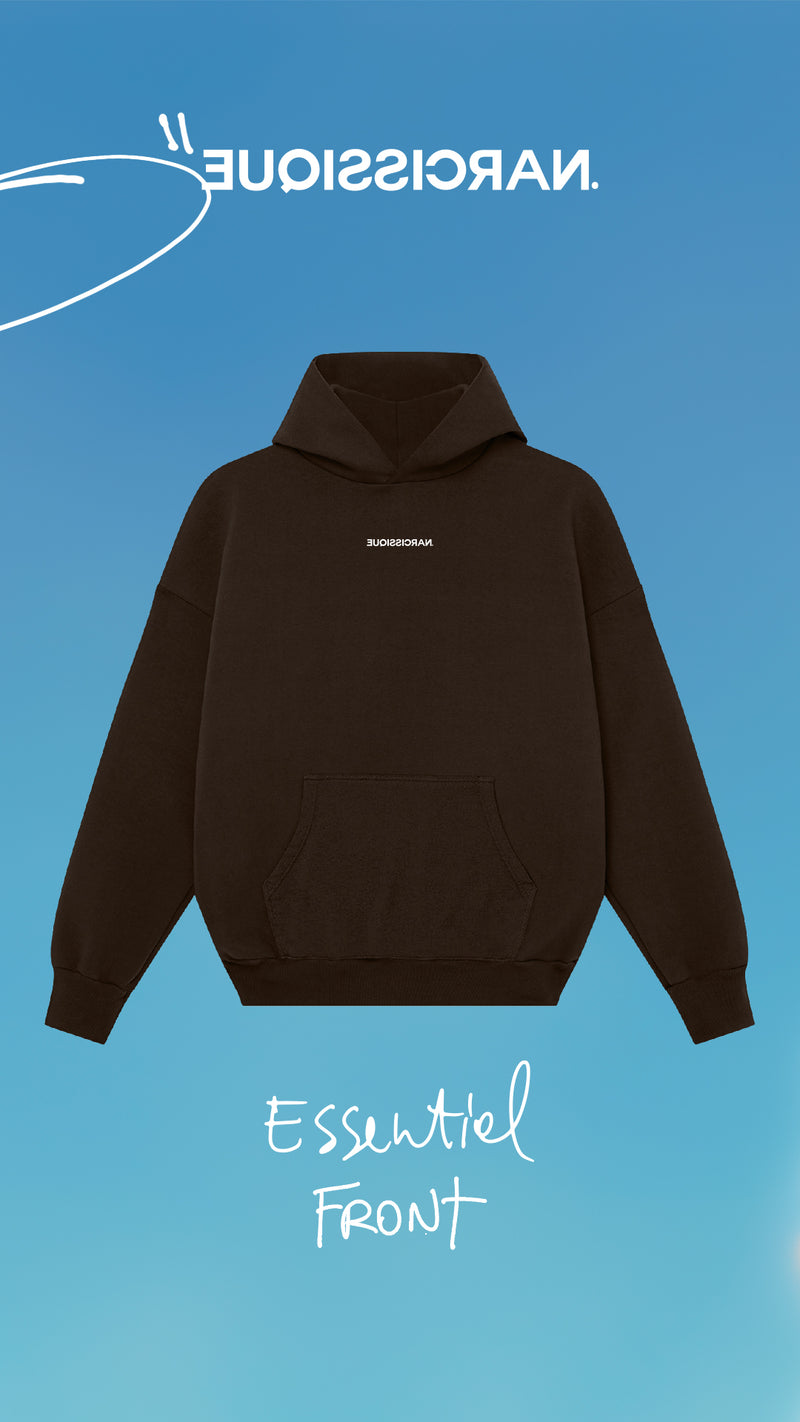 19/52 Hoodie Marron