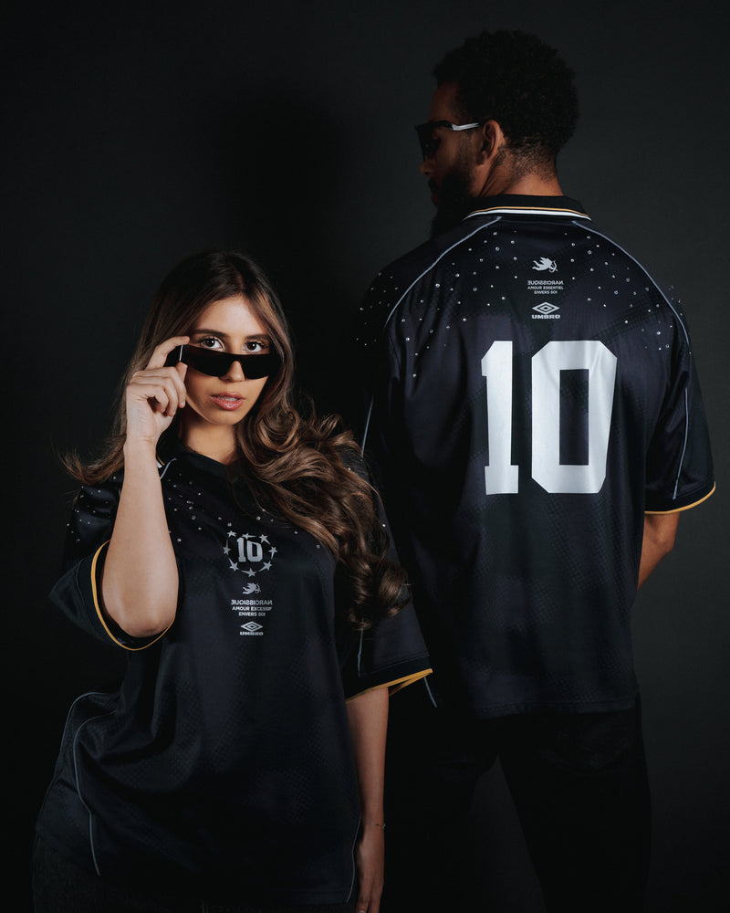 Don't be scared to Shine Black Jersey
