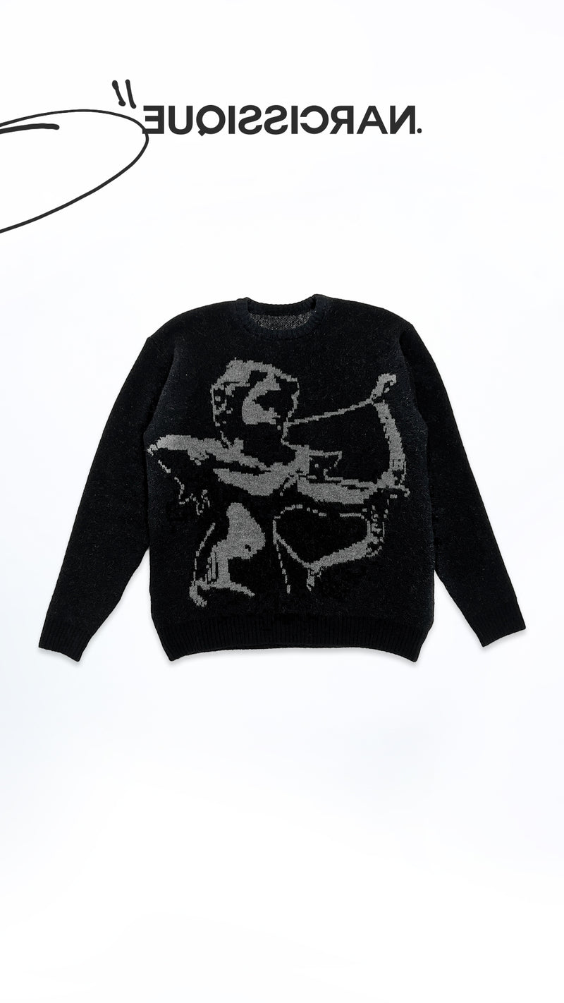 Angel Knit Black