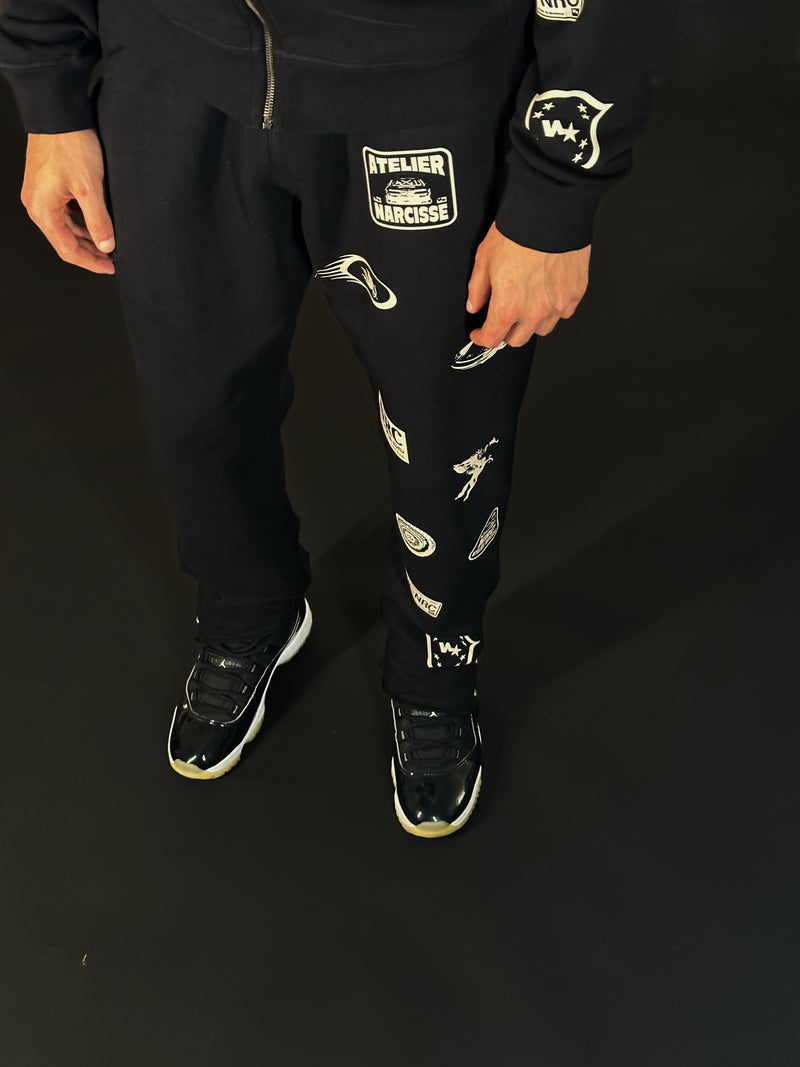 Atelier Narcisse 001 - Sweatpant Black