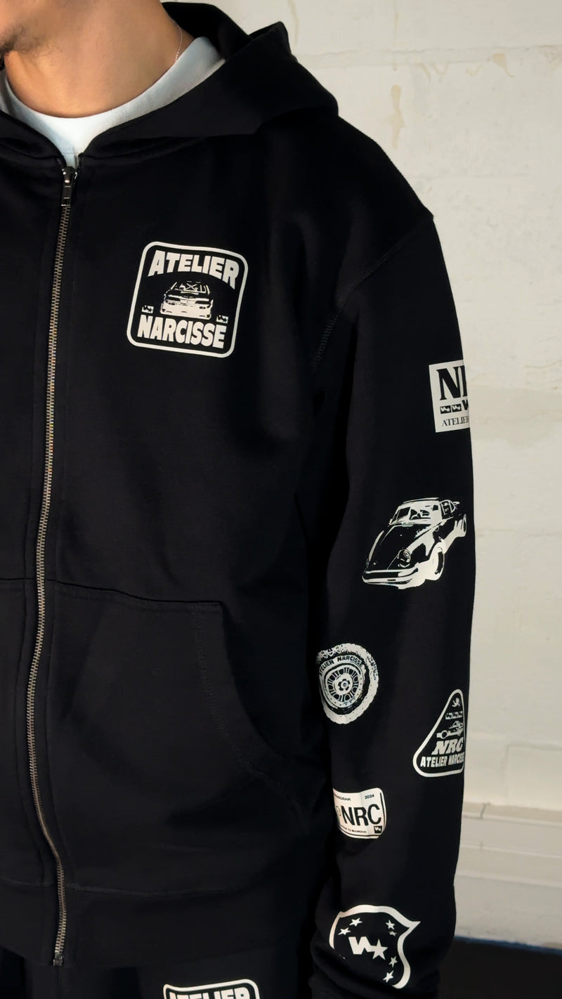 ATELIER NARCISSE 001 - ZIPPER BLACK