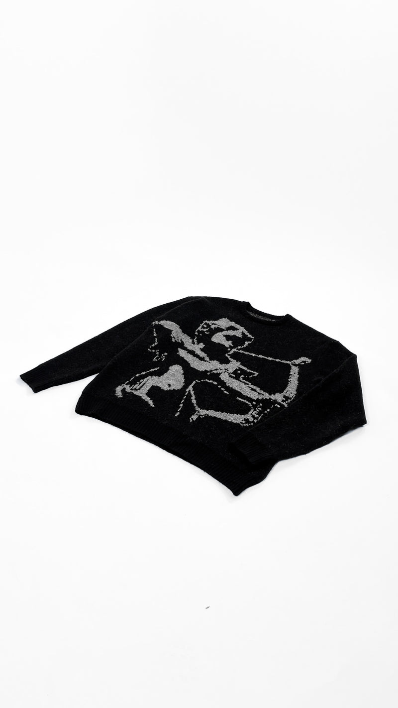 Angel Knit Black