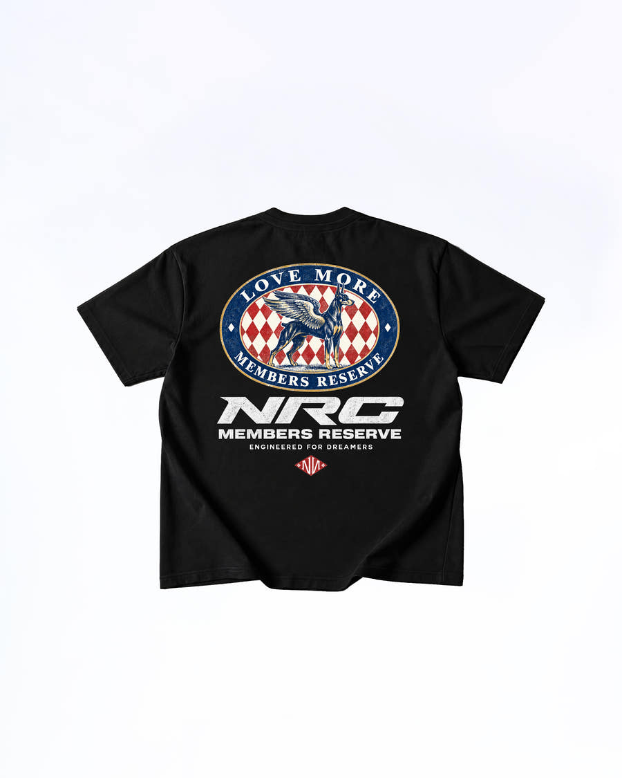 Members Reserved TEE BLACK