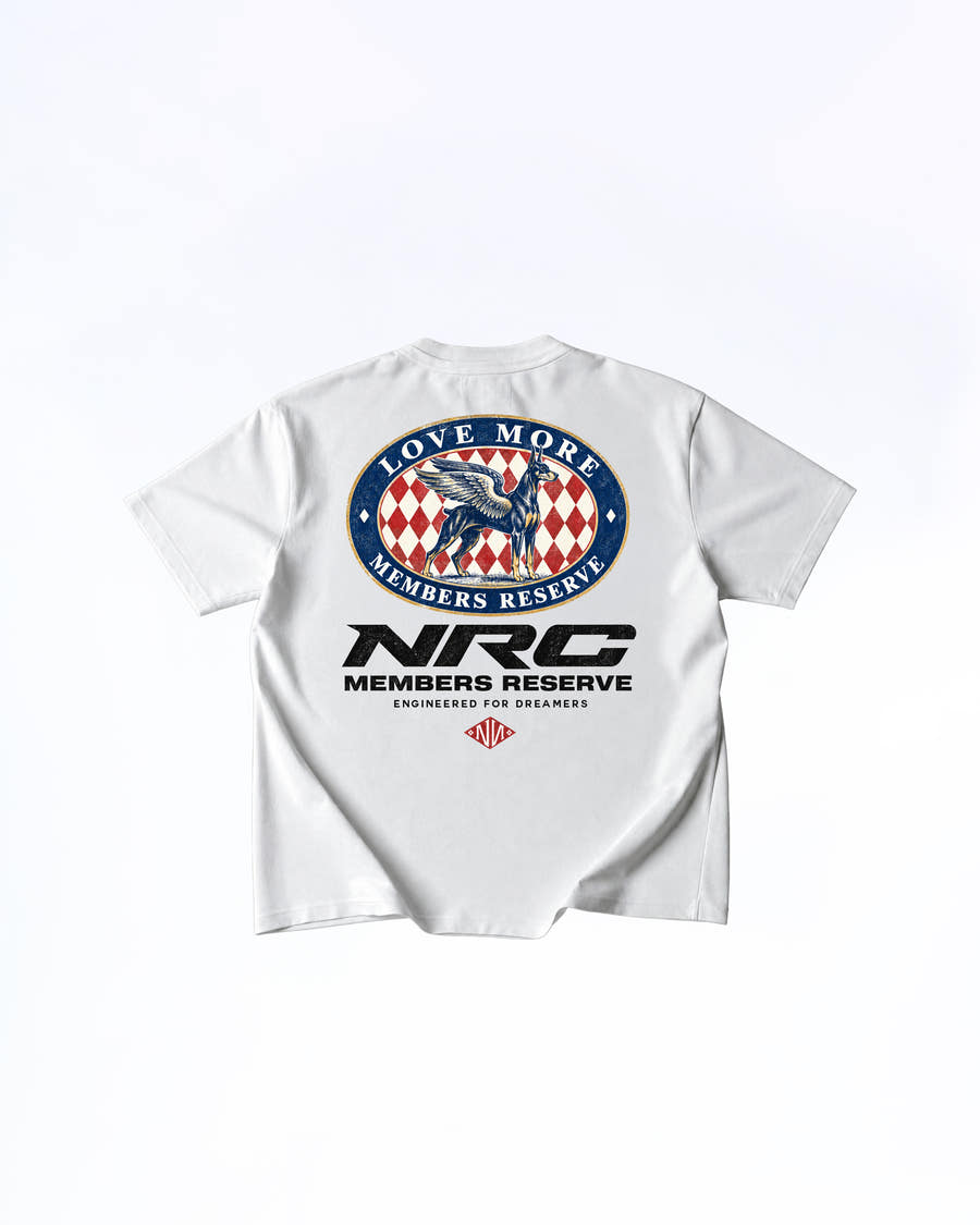 Members Reserved TEE WHITE