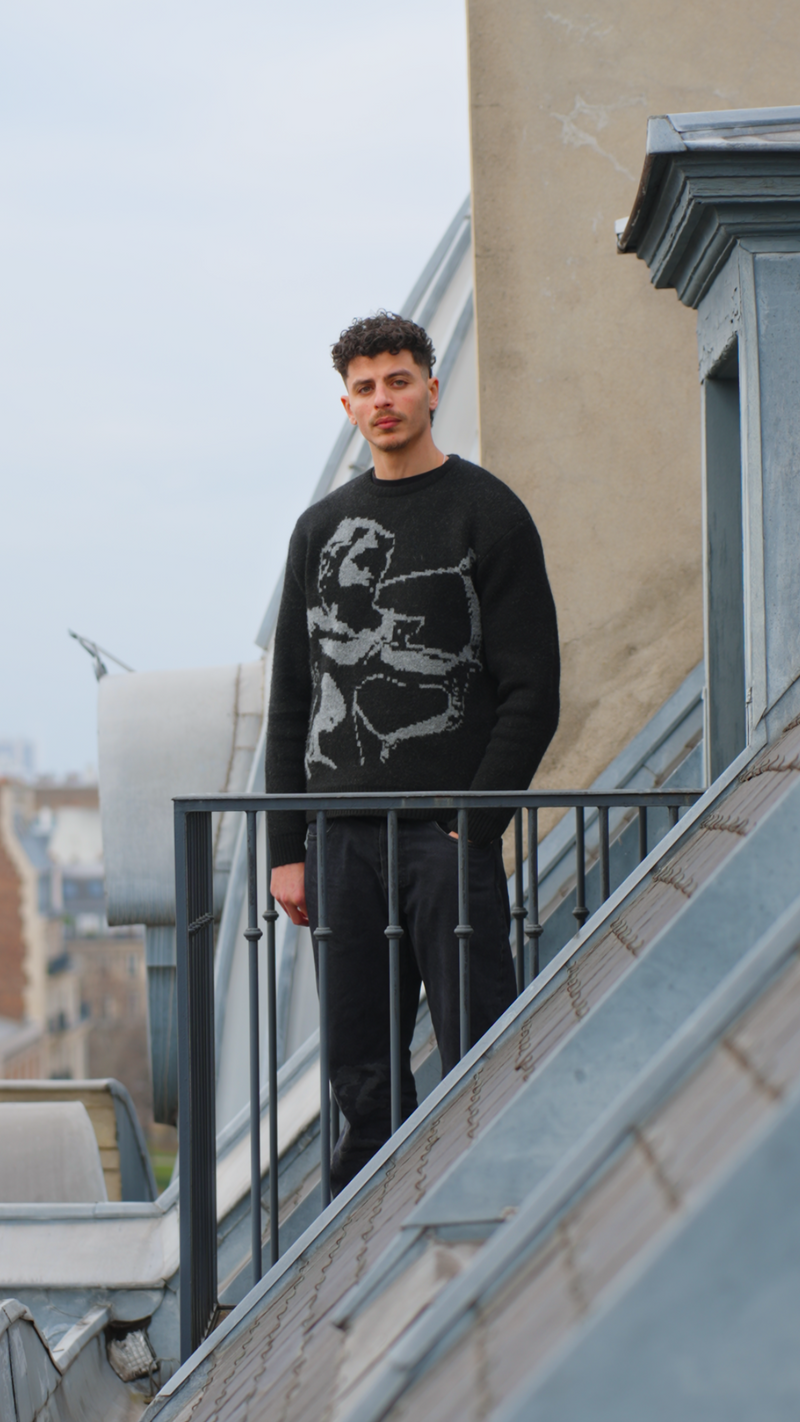 Angel Knit Black