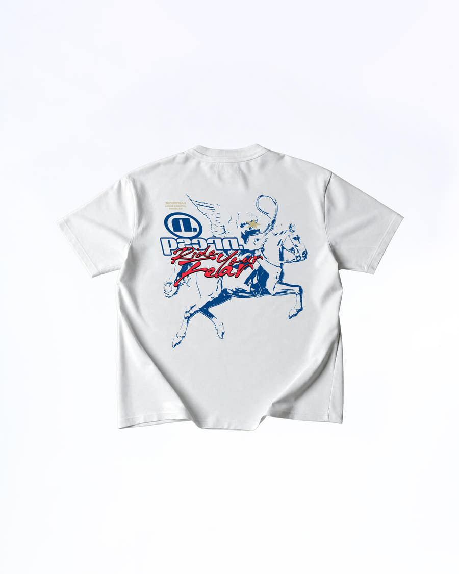 Ride Your Fear TEE WHITE