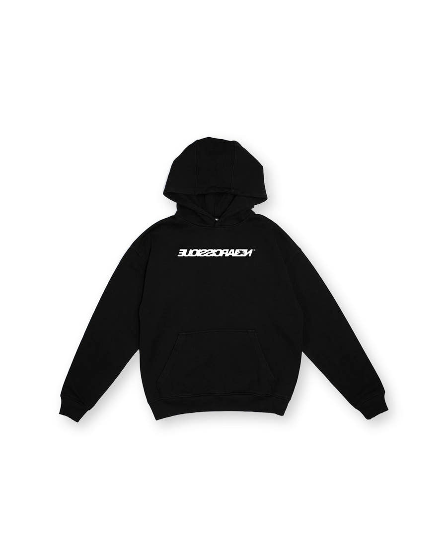 Box Logo Black Hoodie