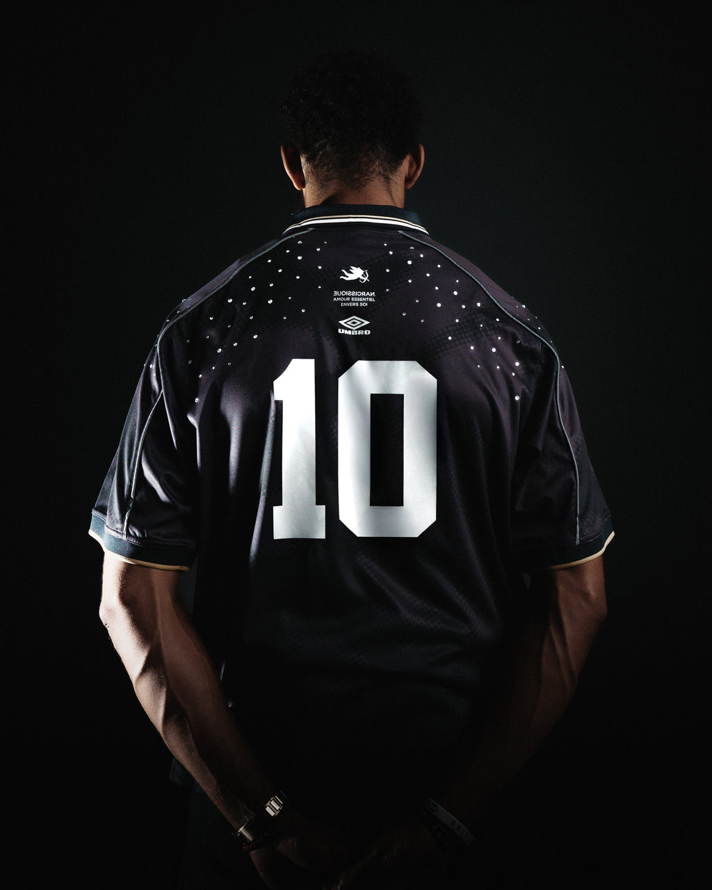 Don't be scared to Shine Black Jersey