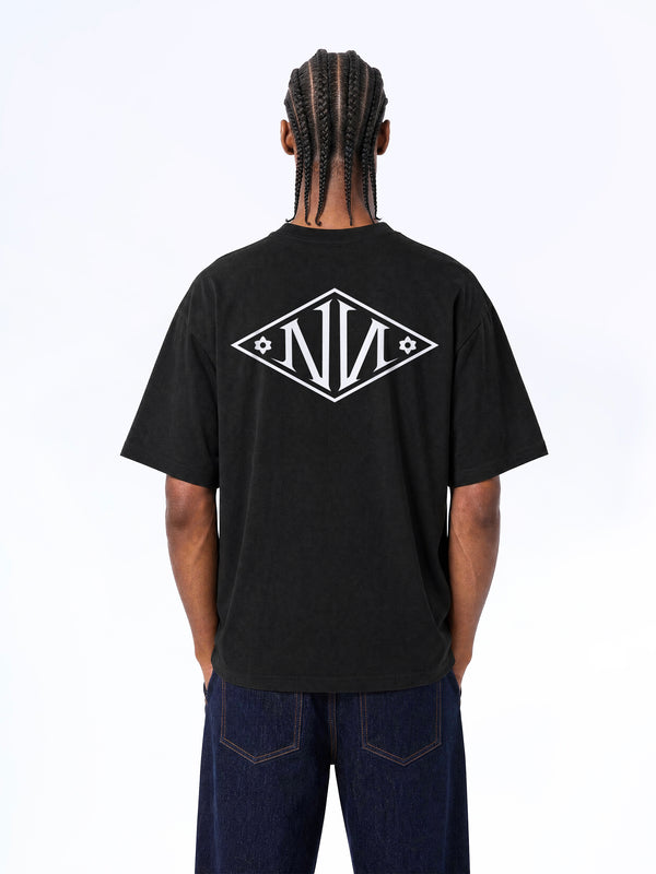 N Monogram Black TEE BLACK