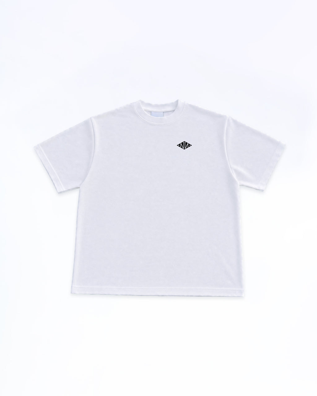 N Monogram Black TEE WHITE