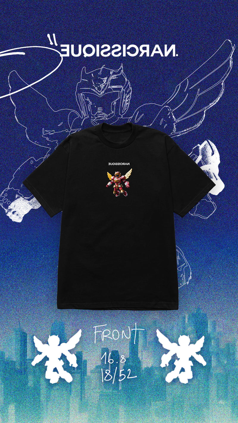 Mechapidon Tee Black 18/52
