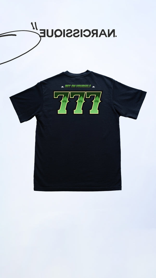 Bet On Yourself Tee Black 46/52