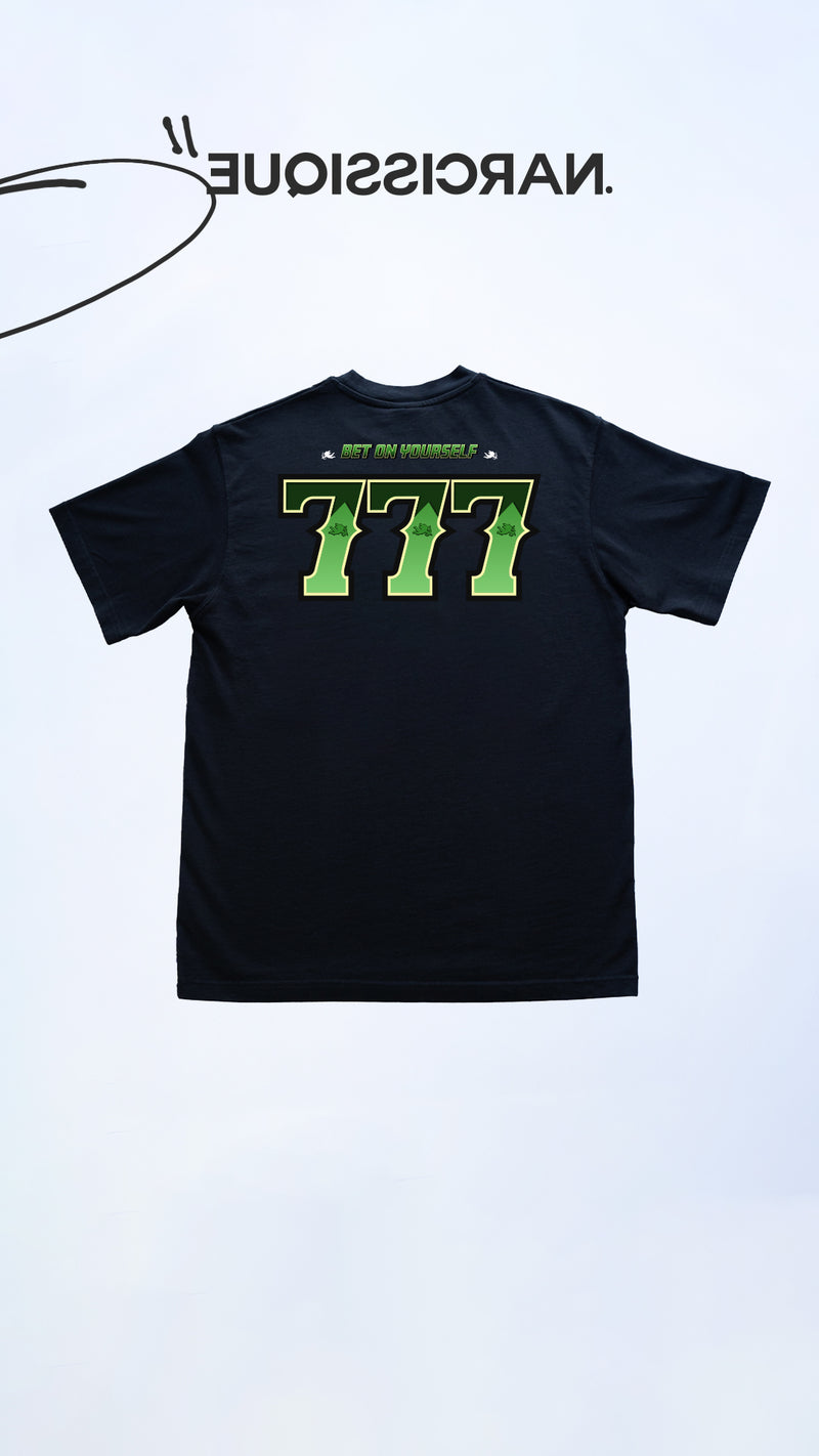 Bet On Yourself Tee Black 46/52