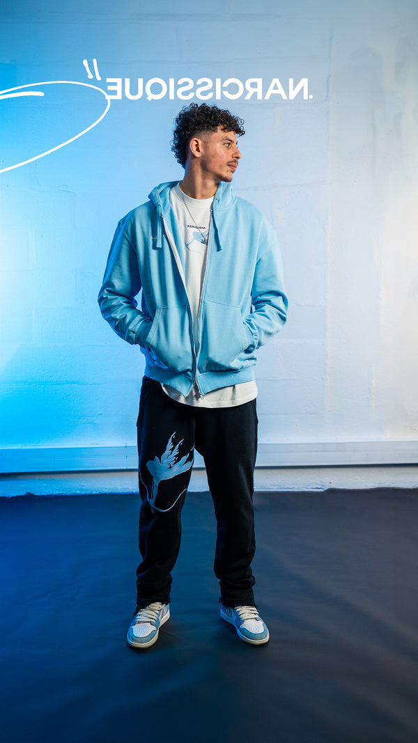 ESSENTIAL ZIPPER SKY BLUE