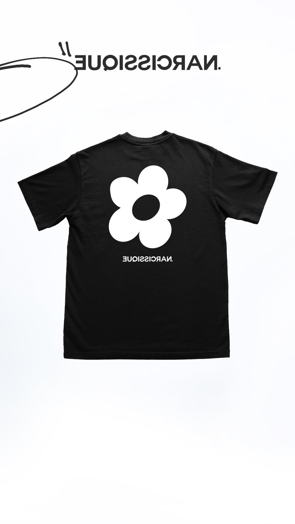 Flower Tee BLACK