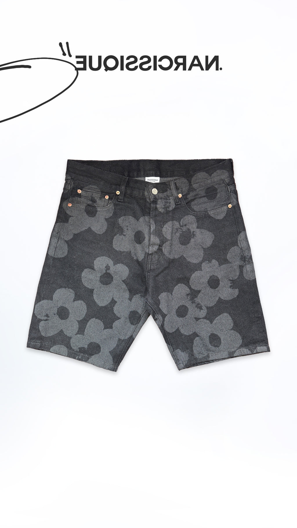 AllOver Flower Jean Short