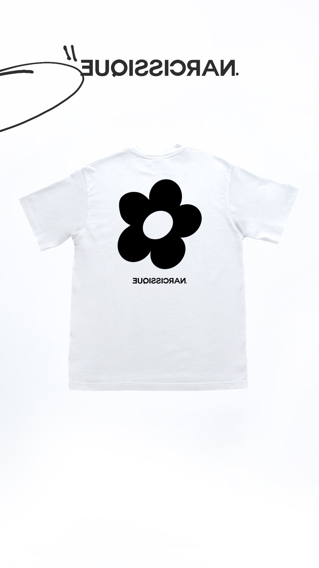 Flower Tee White