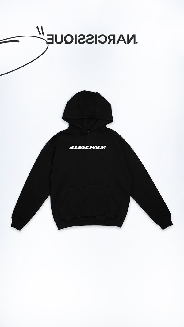 Box Logo Black Hoodie