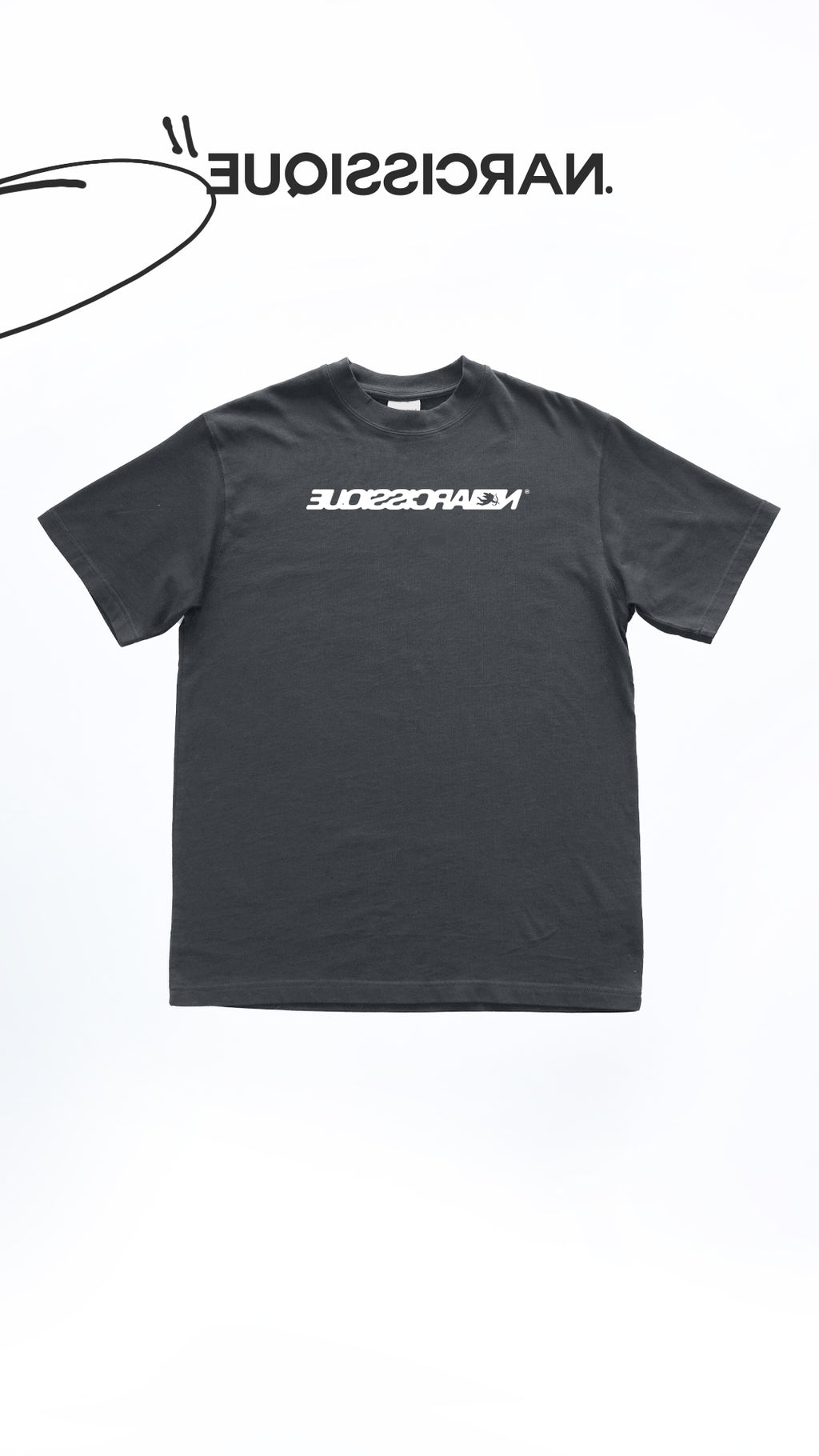 BOX LOGO Tee Gris