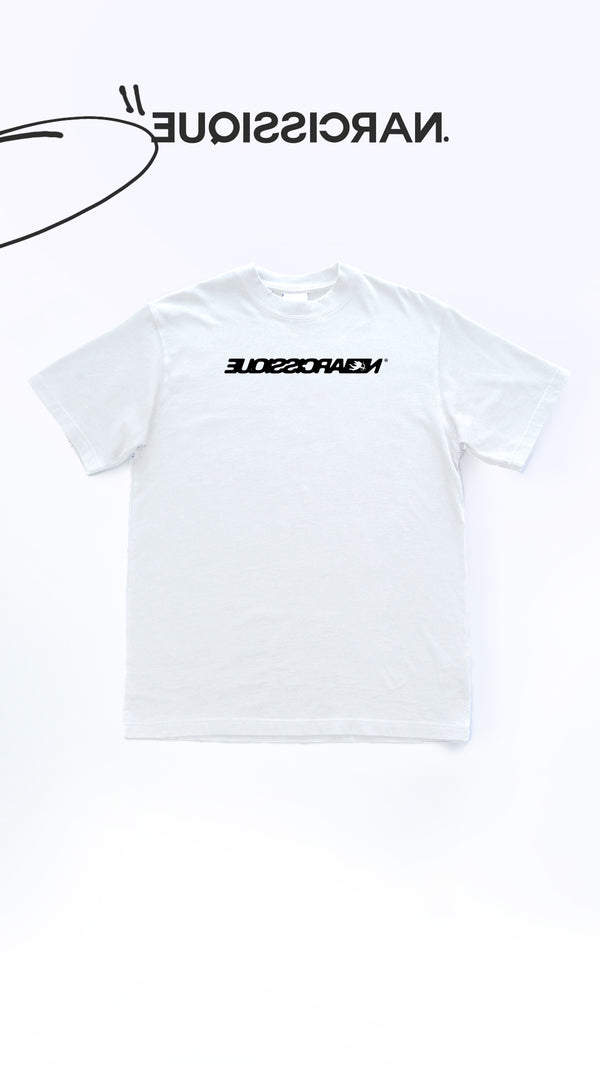 BOX LOGO Tee Blanc