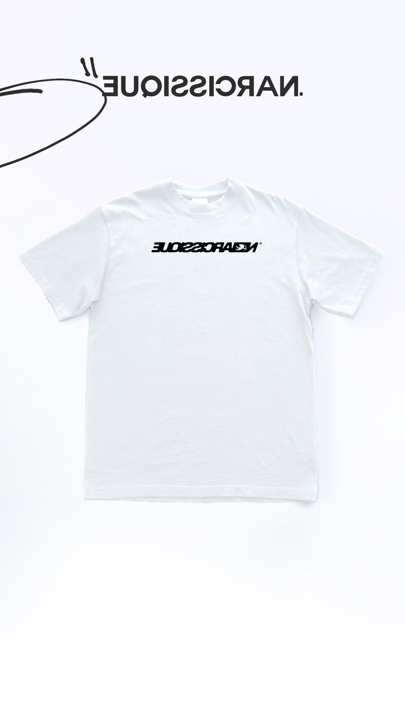 BOX LOGO Tee Blanc