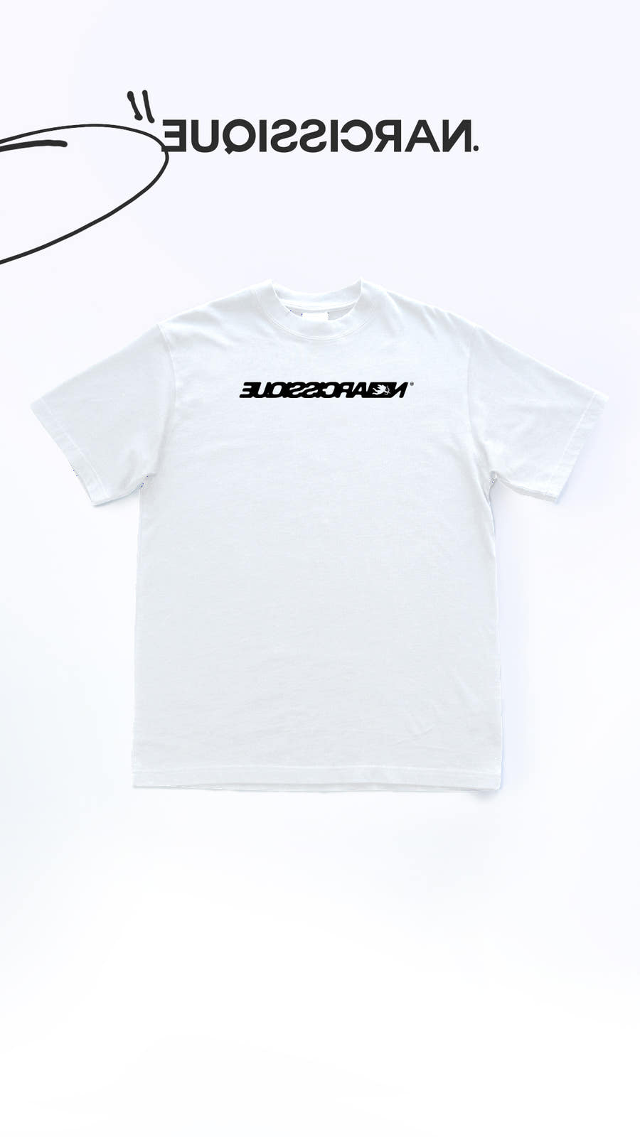 BOX LOGO Tee White