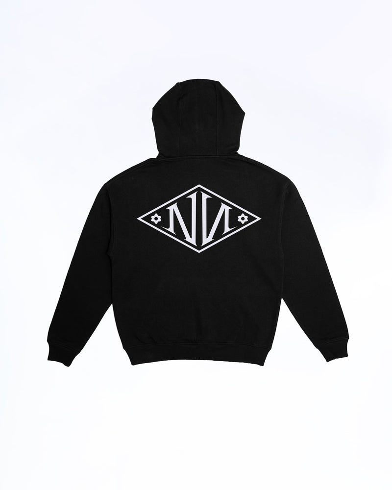 "Shoot your shot" Faded Blue Puff Hoodie