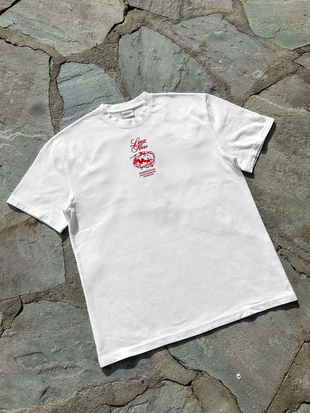 "Rose Red" Tee WHITE