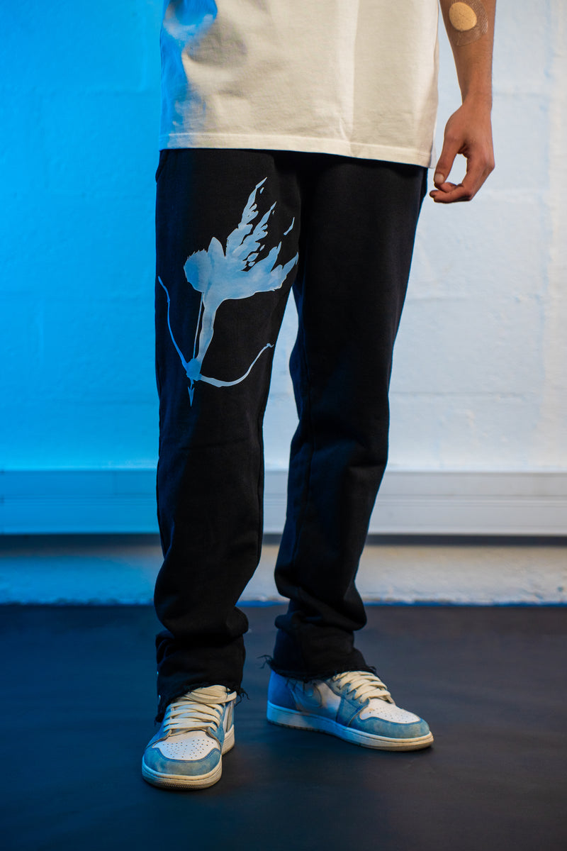 UNISEX BLACK SWEATPANTS