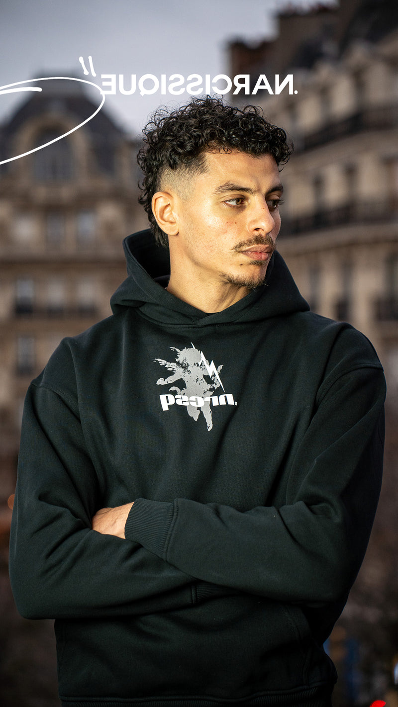 The Lightning in the Storm Hoodie Black