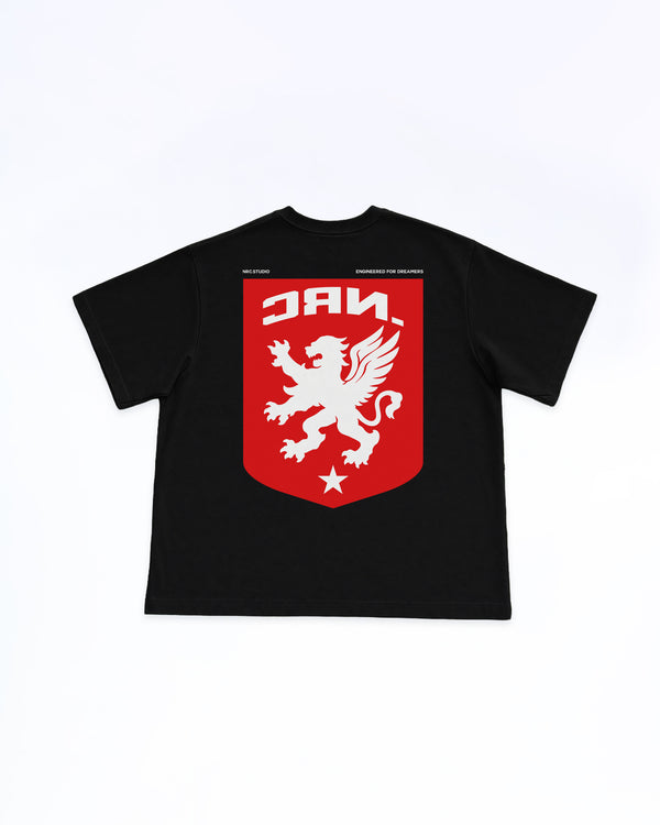 Lion's Heart TEE BLACK
