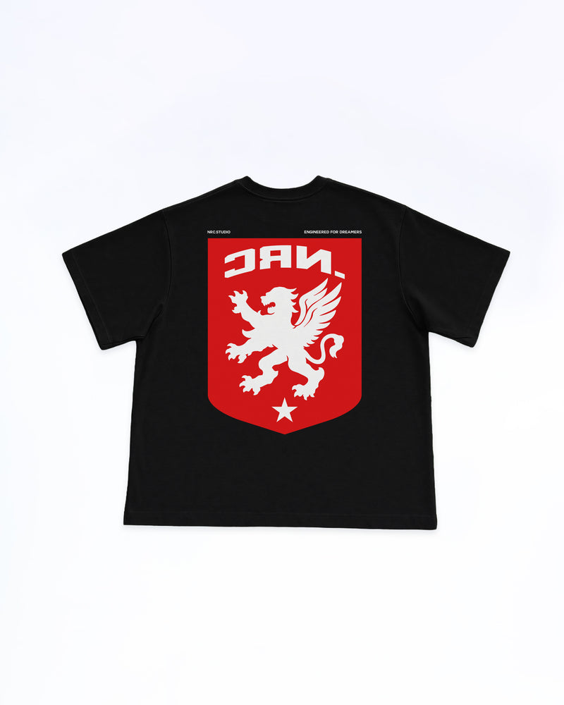 Lion's Heart TEE BLACK