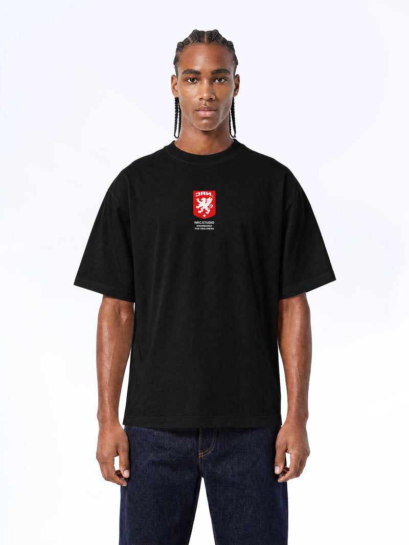 Lion's Heart TEE BLACK