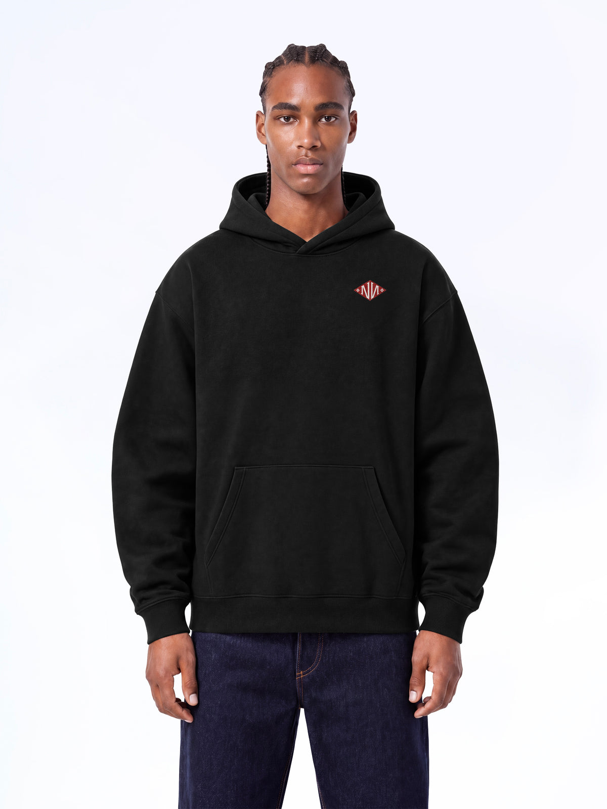 Members Reserved Hoodie Black