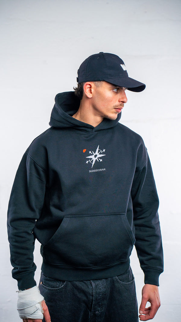 Follow your Heart Hoodie Black
