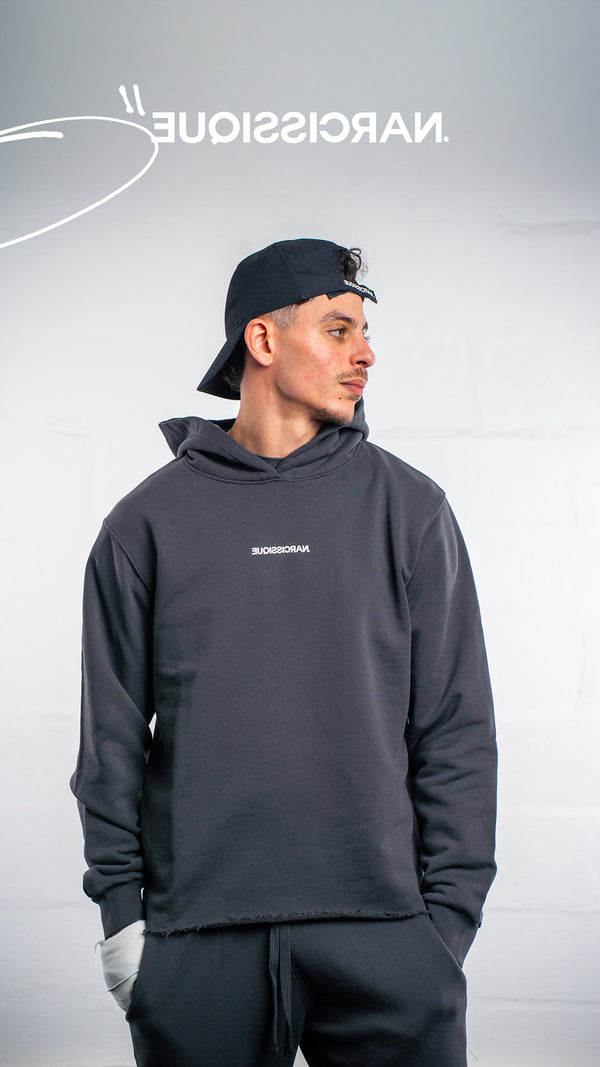 OVERSIZE UNISEX GREY HOODIE