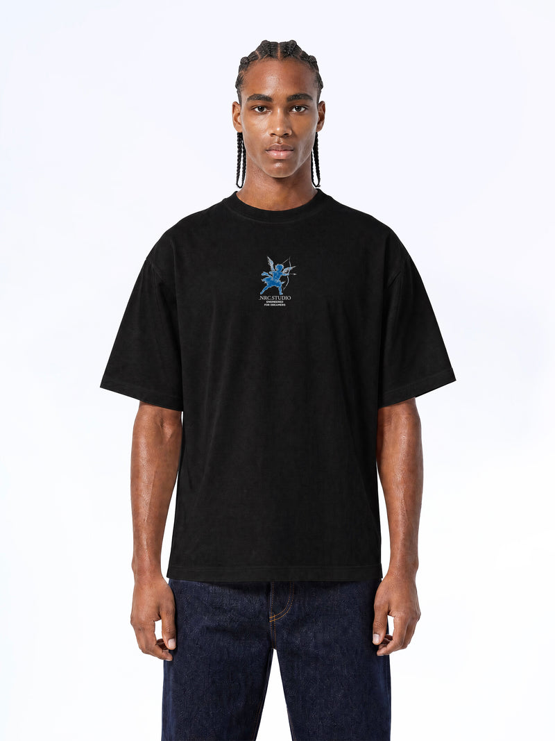 NRC STUDIO Blue TEE BLACK