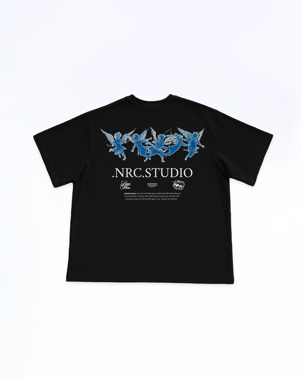 NRC STUDIO Blue TEE BLACK