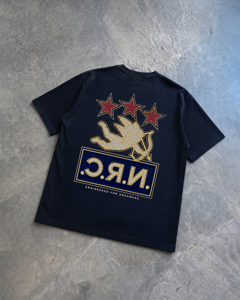 NRC THIRD STAR TEE BLACK