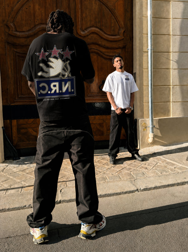 NRC THIRD STAR TEE BLACK