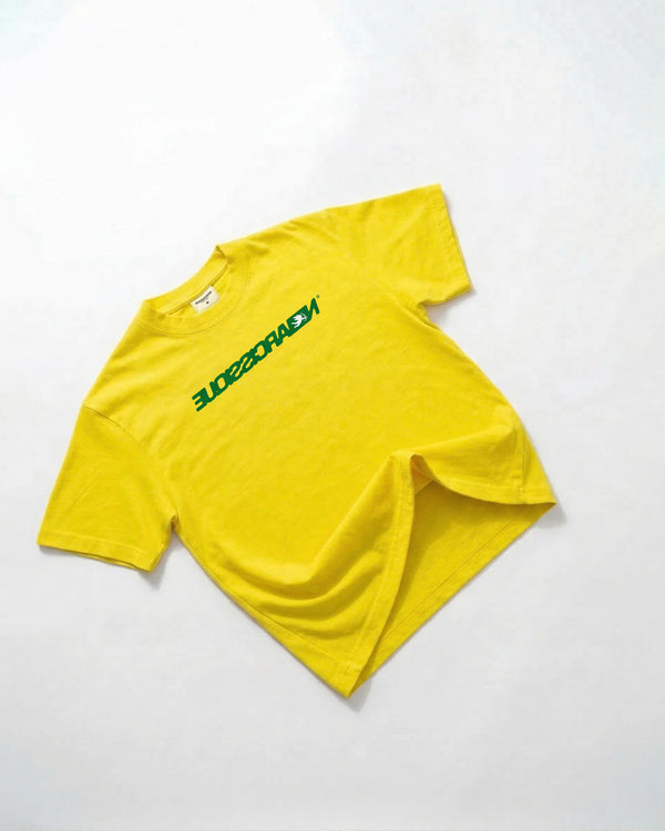 BOX LOGO Tee Jaune