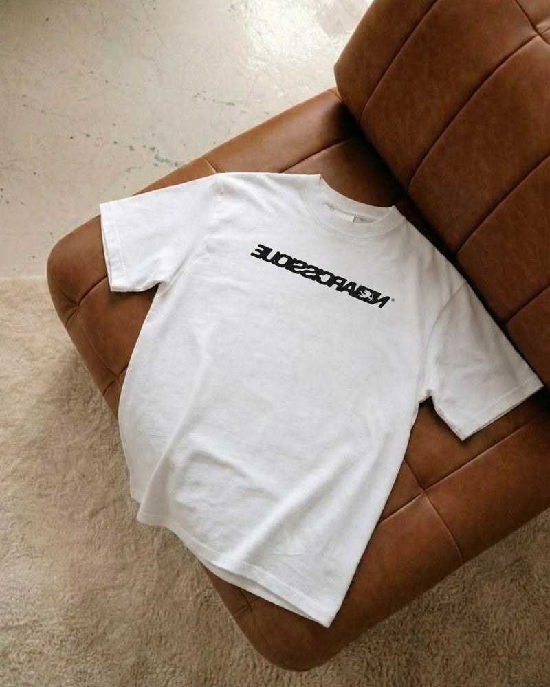 BOX LOGO Tee Blanc