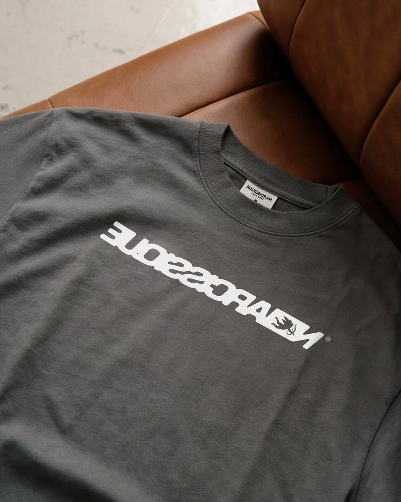 BOX LOGO Tee Gris