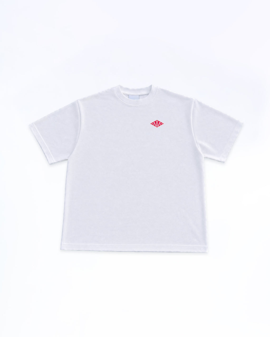 N Monogram RED TEE WHITE