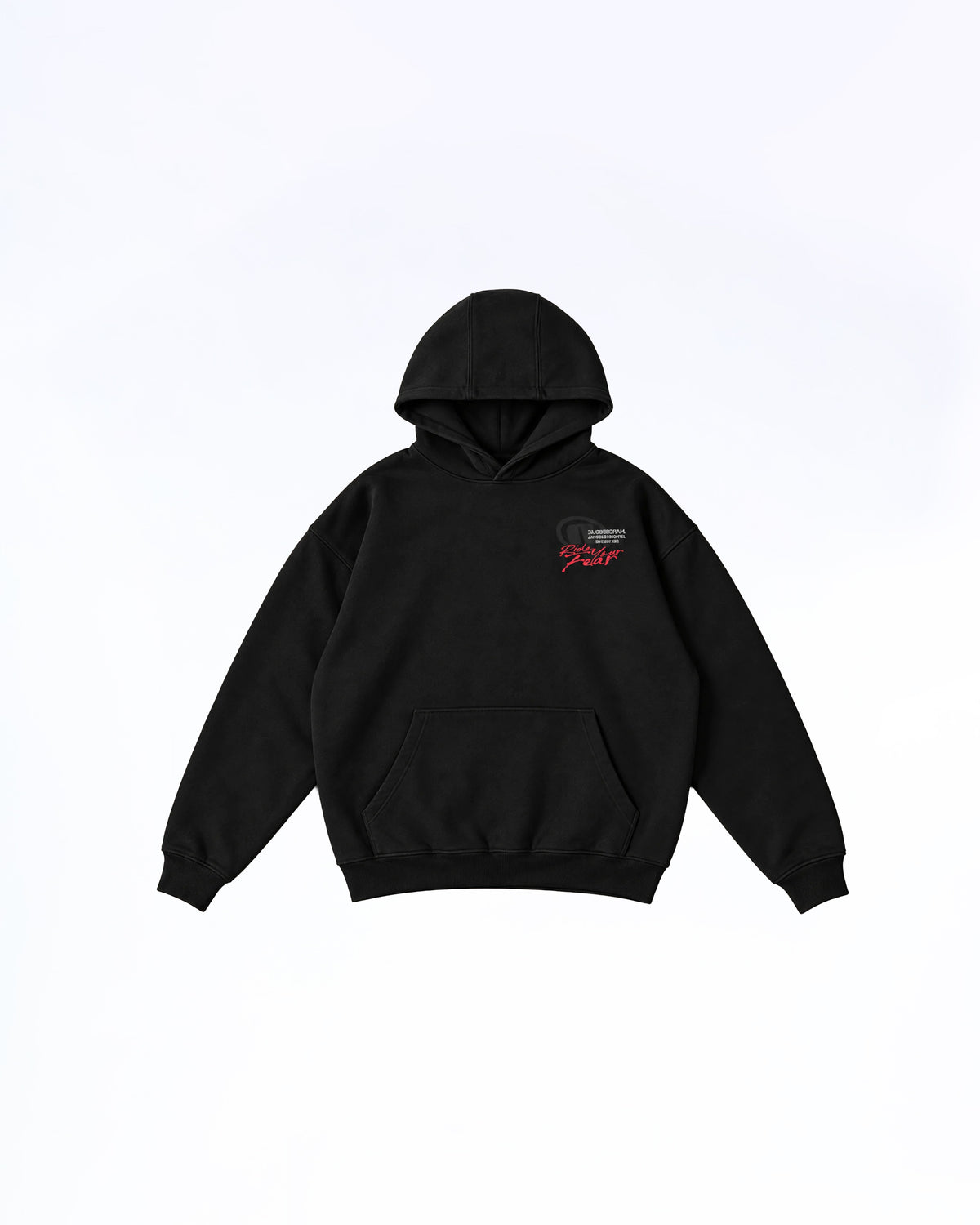"Shoot your shot" Faded Blue Puff Hoodie