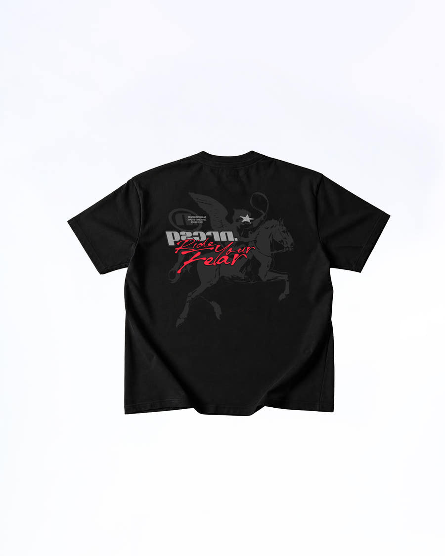 Ride Your Fear TEE BLACK