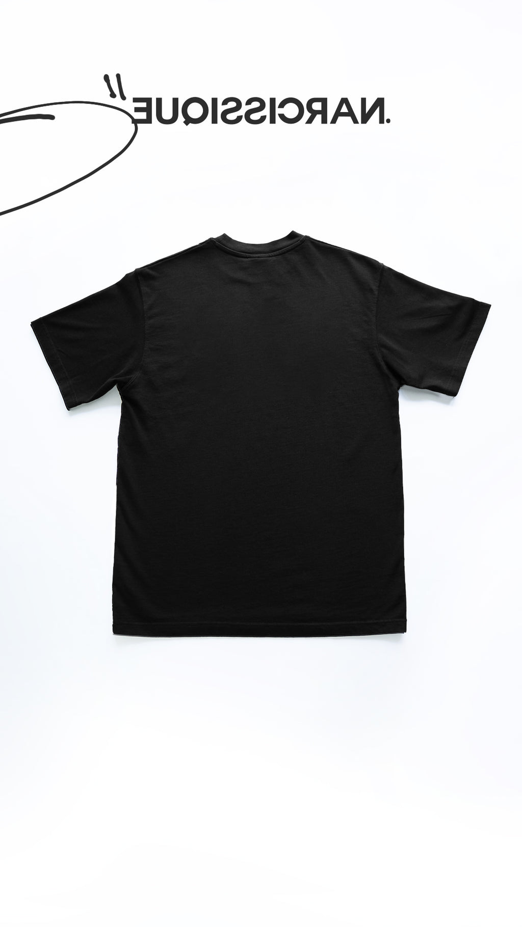 Essentiel Cut Angel TEE BLACK