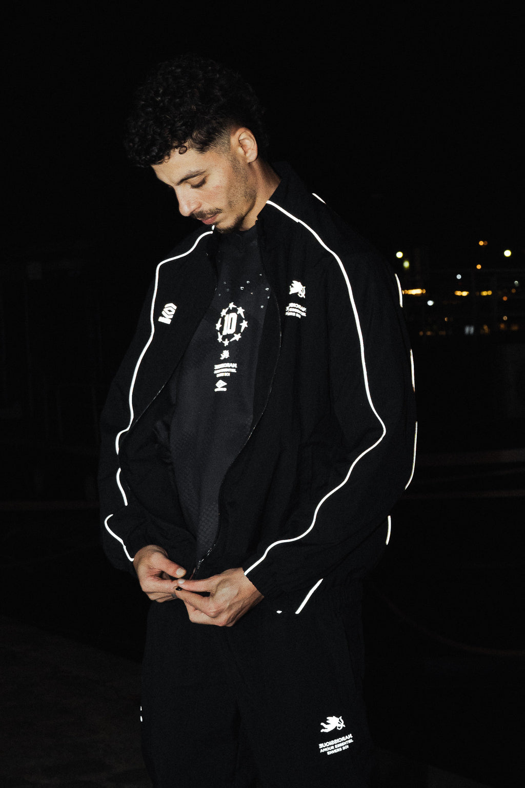 Follow Your Heart Denim Jacket, Black