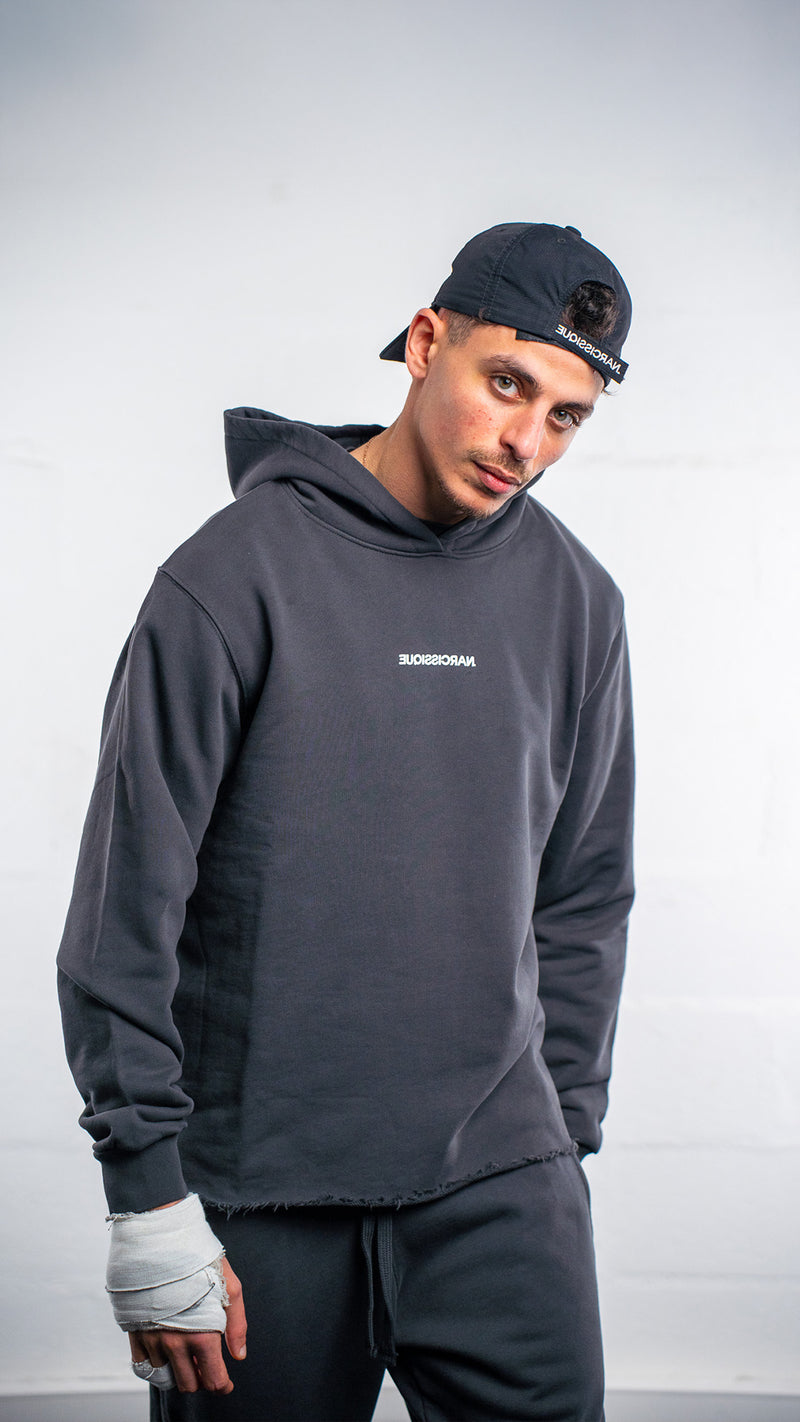 OVERSIZE UNISEX GREY HOODIE